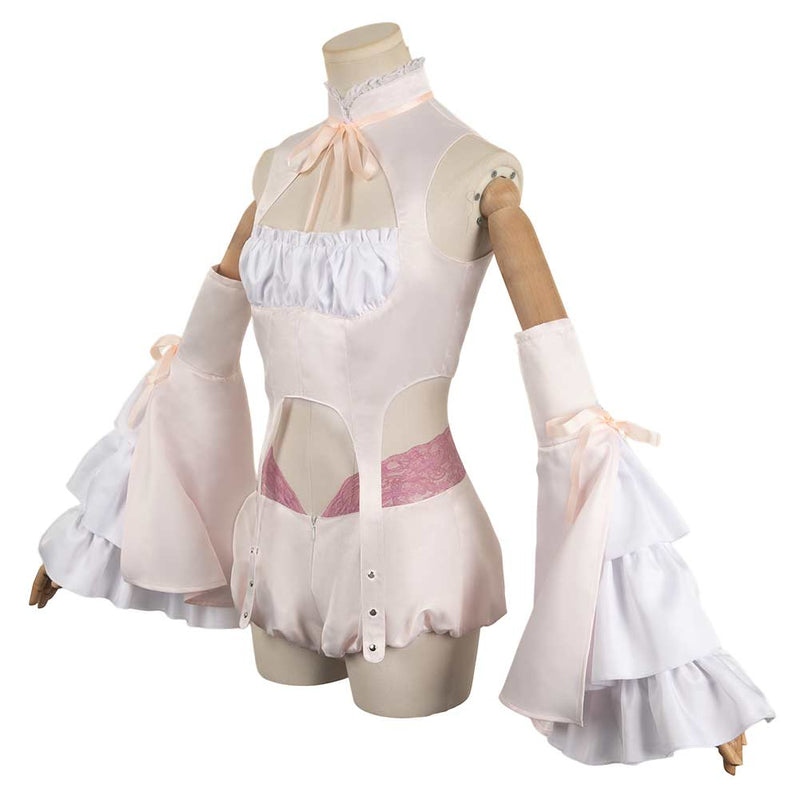 Puella Magi Madoka Magica Anime Byakuya Women Pink Outfit Party Carnival Halloween Cosplay Costume