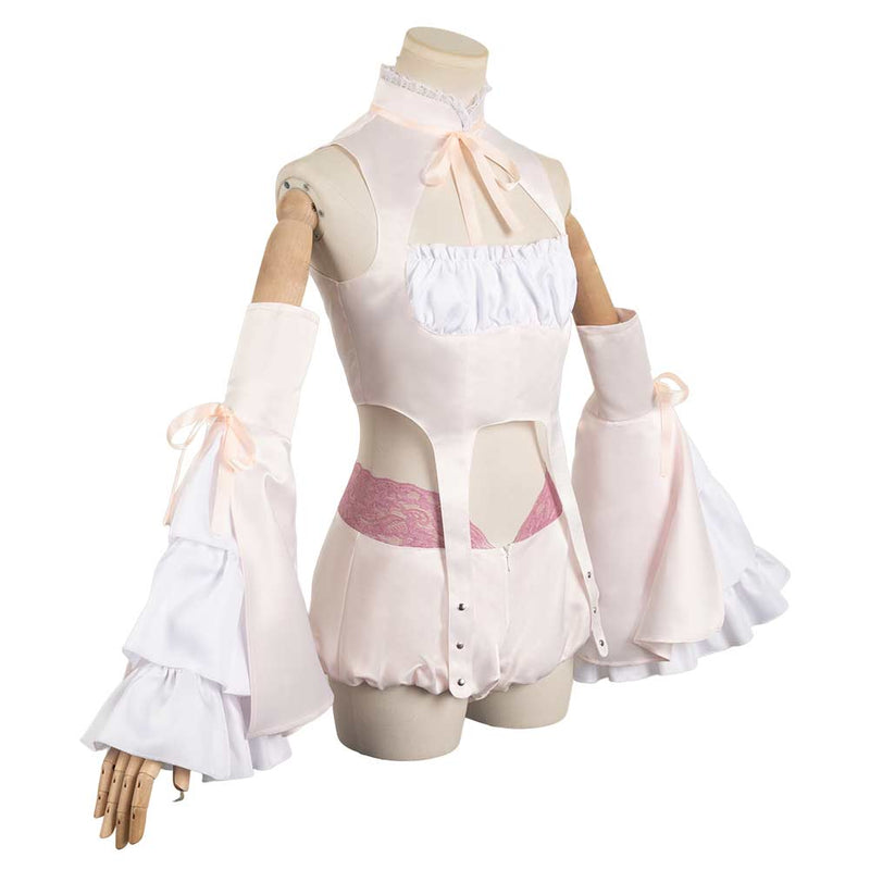 Puella Magi Madoka Magica Anime Byakuya Women Pink Outfit Party Carnival Halloween Cosplay Costume