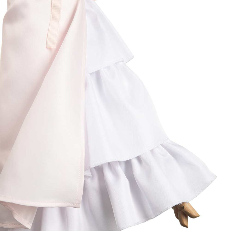 Puella Magi Madoka Magica Anime Byakuya Women Pink Outfit Party Carnival Halloween Cosplay Costume