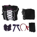 Puella Magi Madoka Magica Anime Homura Akemi Women Black Gothic Dress Cosplay Costume