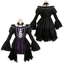 Puella Magi Madoka Magica Anime Homura Akemi Women Black Gothic Dress Cosplay Costume