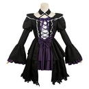 Puella Magi Madoka Magica Anime Homura Akemi Women Black Gothic Dress Cosplay Costume
