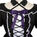 Puella Magi Madoka Magica Anime Homura Akemi Women Black Gothic Dress Cosplay Costume