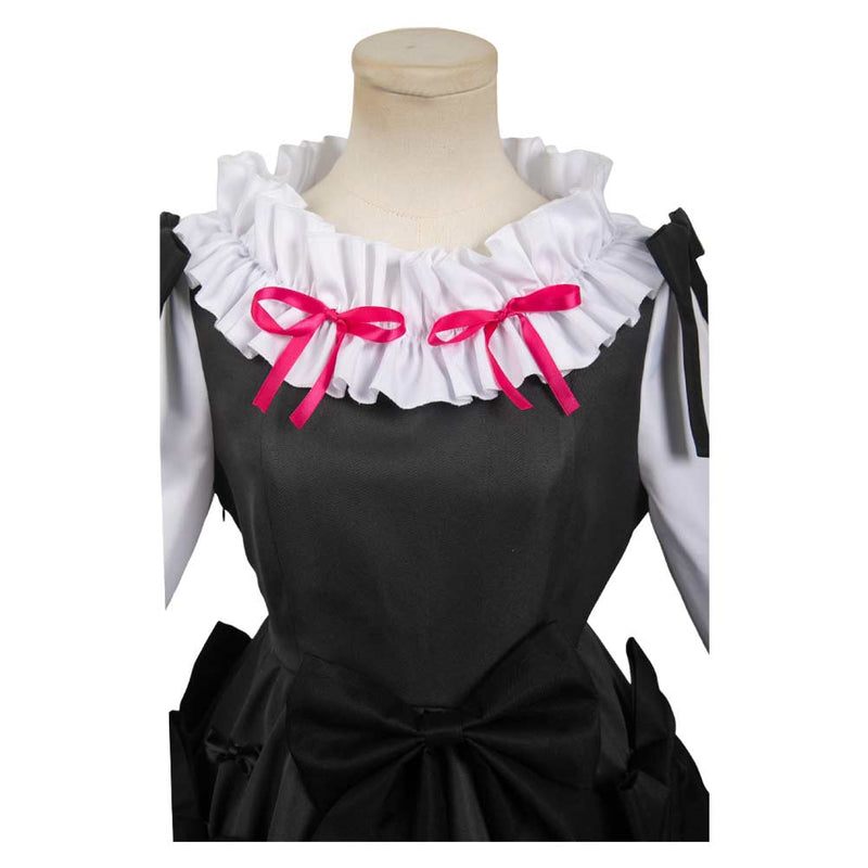 Puella Magi Madoka Magica Anime Madoka Kaname Women Black Dress Party Carnival Halloween Cosplay Costume