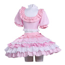 Puella Magi Madoka Magica Kaname Madoka Pink Lolita Dress Outfit Women Halloween Carnival Party Cosplay Costume