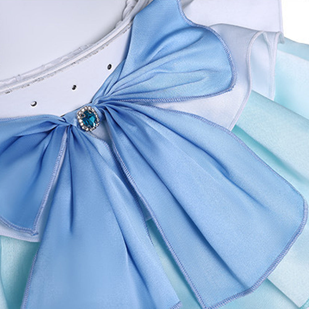 Puella Magi Madoka Magica Miki Sayaka Blue Magic Girl Lolita Dress Halloween Carnival Party Cosplay Costume Puella Magi Madoka Magica Miki Sayaka Blue Magic Girl Lolita Dress Halloween Carnival Party Cosplay Costume