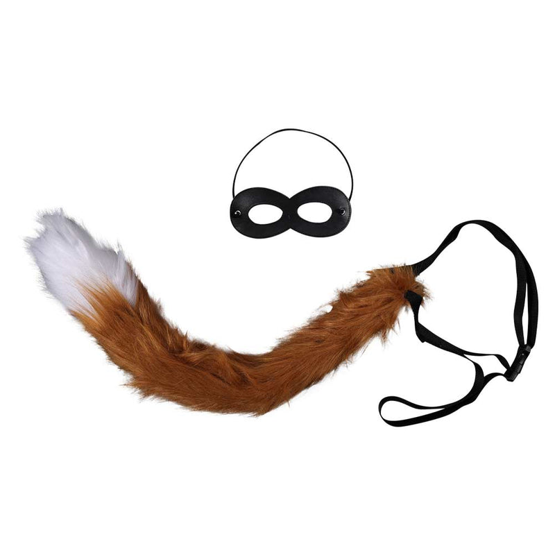 Puss in Boots Movie Cat Kids Children Cosplay Tail And Eyemask Halloween Carnival Costume Accessories