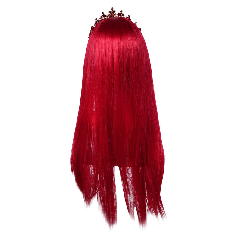 Queen of Hearts Cosplay Wig Heat Resistant Synthetic Hair Carnival Halloween Party Props