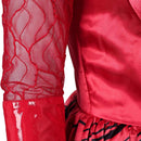 Queen Of Hearts Women Red Dress Carnival Halloween Cosplay Costume