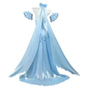 Re Zero Emilia Crystal Dress Outfit Women Halloween Carnival Party Cosplay Costume