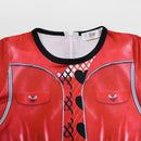 Red Kids Children Red Jumpsuit Outfit Party Carnival Halloween Cosplay Costume