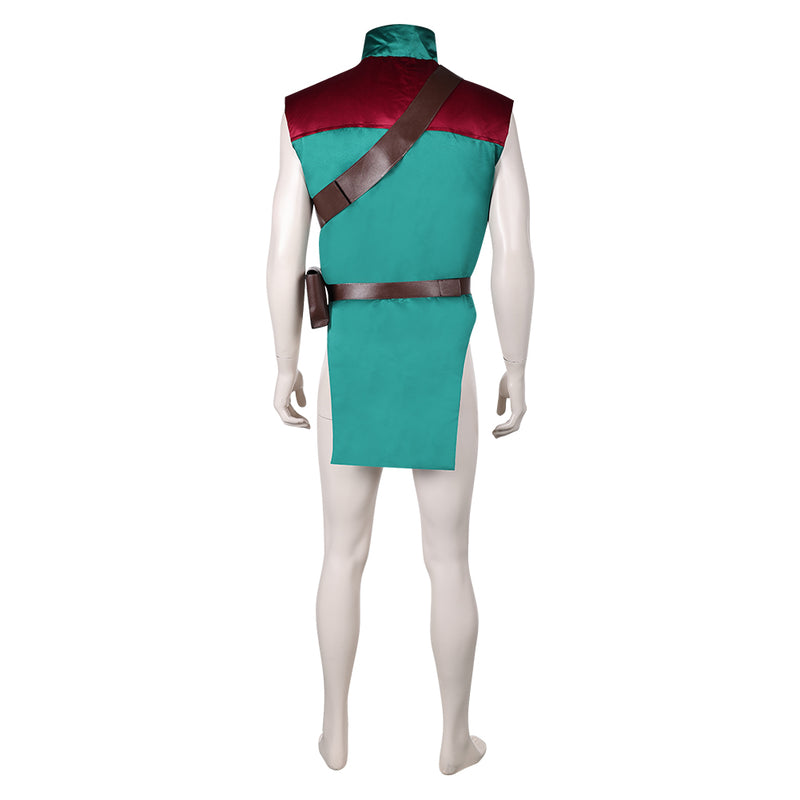 Red One (2024) Garcia Green Red Vest Set Carnival Halloween Cosplay Costume