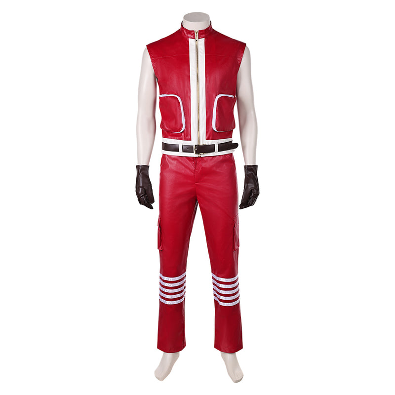 Red One (2024) Nick Santa Claus Red Outfit Carnival Halloween Cosplay Costume