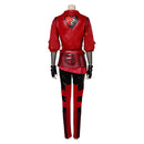 Red Women Black Red Outfit Party Carnival Halloween Cosplay Costume