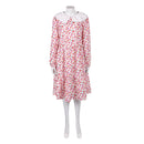 Return to Silent Hill 2026 Laura Pink Printed Dress Women Halloween Carnival Party Cosplay Costume