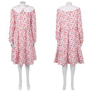 Return to Silent Hill 2026 Laura Pink Printed Dress Women Halloween Carnival Party Cosplay Costume