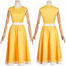 Riley Andersen Women Yellow Dress Carnival Halloween Cosplay Costume