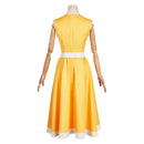 Riley Andersen Women Yellow Dress Carnival Halloween Cosplay Costume