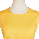 Riley Andersen Women Yellow Dress Carnival Halloween Cosplay Costume