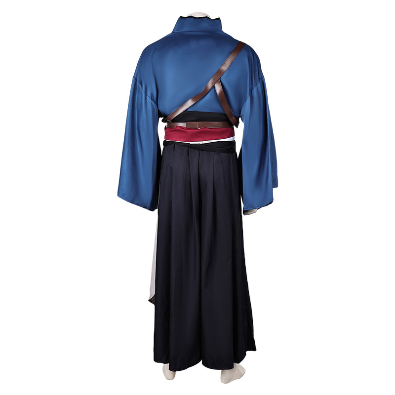Rise of the Ronin Game Ronin Blue Outfit Party Carnival Halloween Cosplay Costume