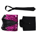 Rite Here Rite Now Ghost Purple Suit Carnival Halloween Cosplay Costume