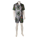 Road House 2024 Movie John Dalton Beach Shirt Shorts Set Party Carnival Halloween Cosplay Costume