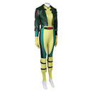 Rogue Women Green Jumpsuit Party Carnival Halloween Cosplay Costume