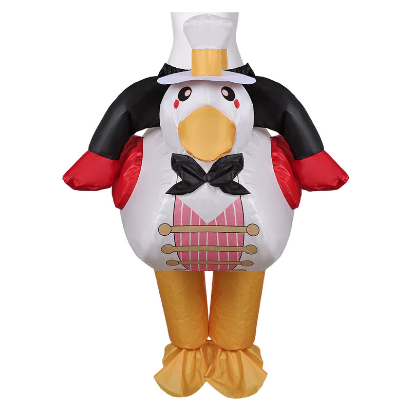 Rubber Duck Inflatable Full Body Suit for Adult Carnival Halloween Cosplay Costume