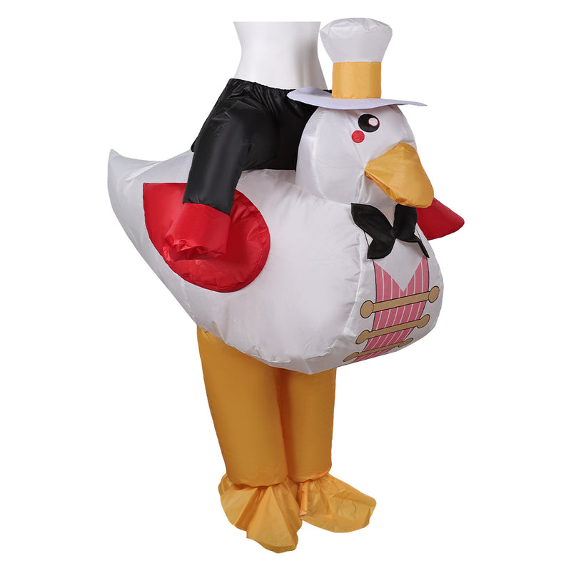 Rubber Duck Inflatable Full Body Suit for Adult Carnival Halloween Cosplay Costume