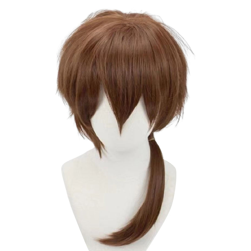 Rurouni Kenshin Anime Kenshin Himura Cosplay Wig Heat Resistant Synthetic Hair Carnival Halloween Party Props