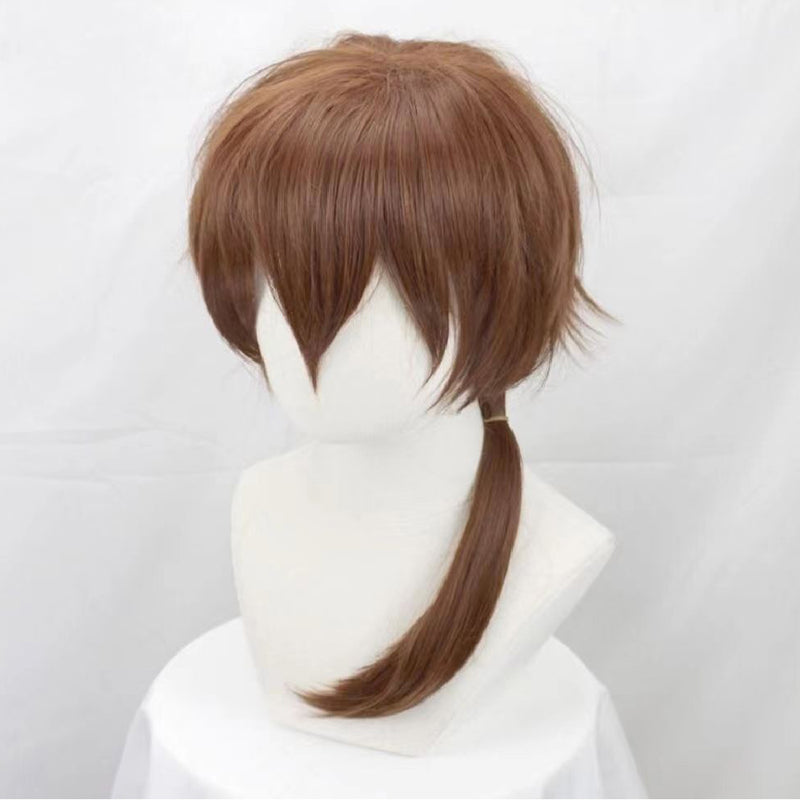 Rurouni Kenshin Anime Kenshin Himura Cosplay Wig Heat Resistant Synthetic Hair Carnival Halloween Party Props