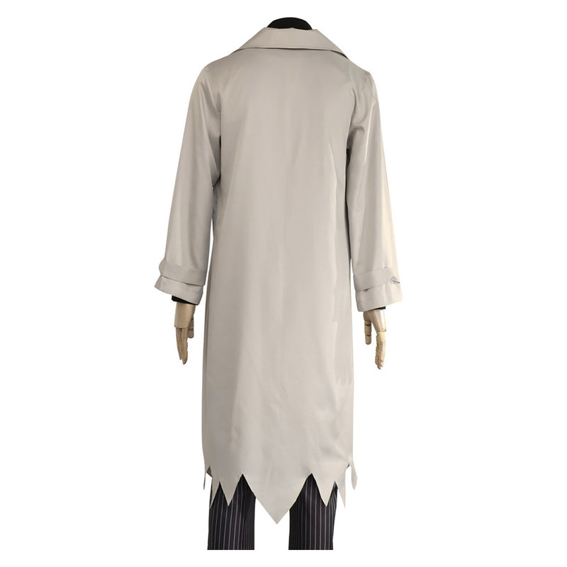 Ryunosuke Akutagawa White Outfit Party Carnival Halloween Cosplay Costume