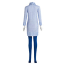 Sadness Women Blue Outfit Party Carnival Halloween Cosplay Costume