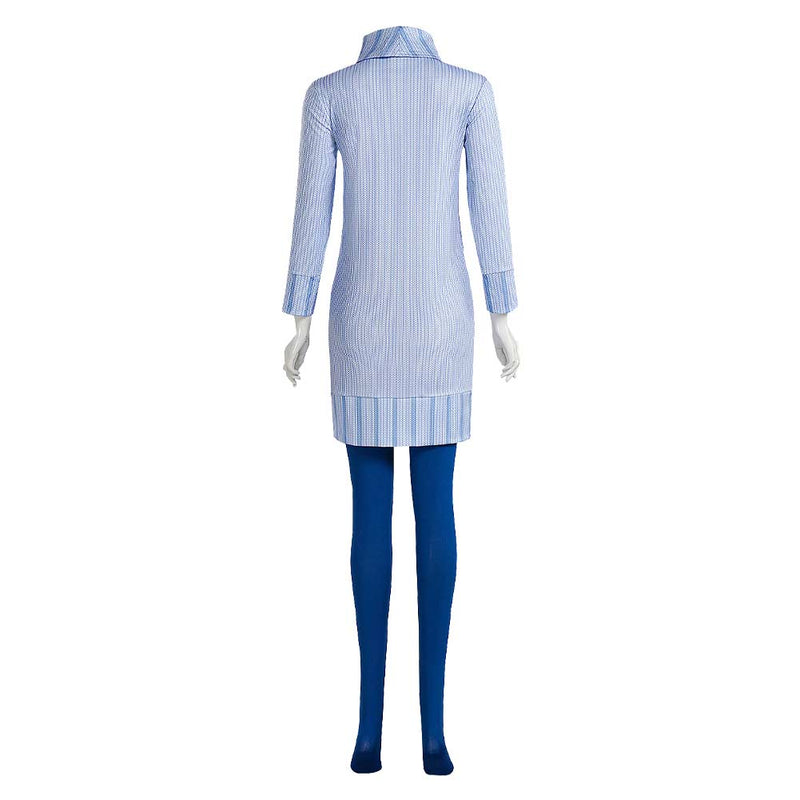 Sadness Women Blue Outfit Party Carnival Halloween Cosplay Costume