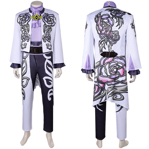 SaGa: Emerald Beyond Game Siugnas White Outfit Party Carnival Halloween Cosplay Costume