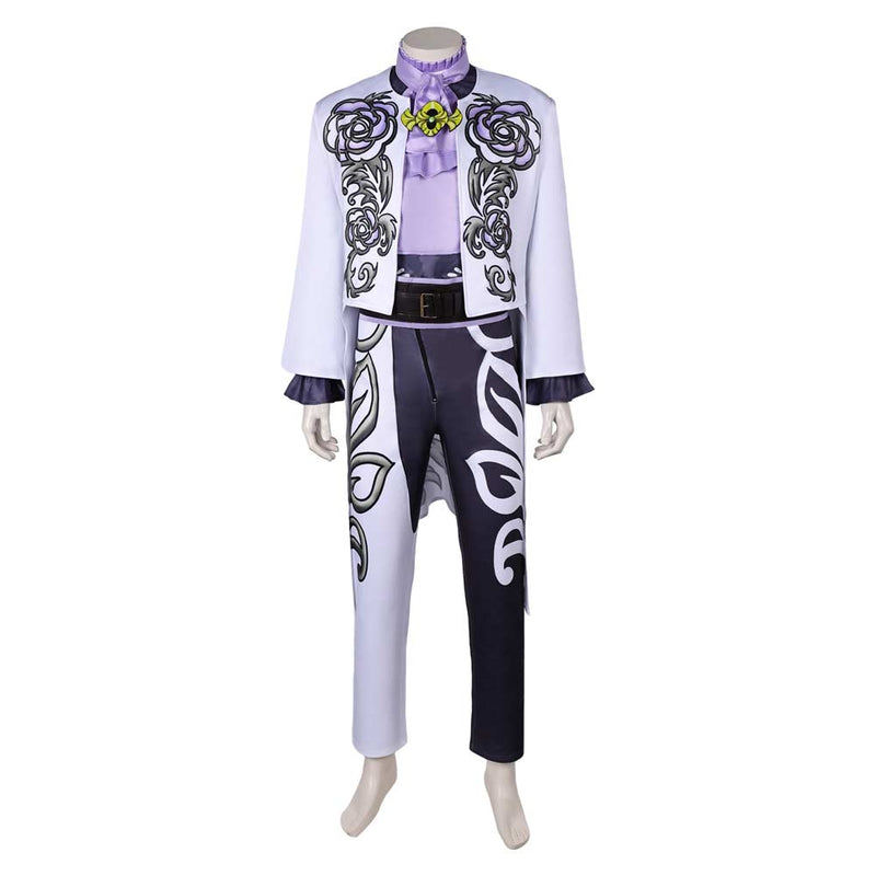 SaGa: Emerald Beyond Game Siugnas White Outfit Party Carnival Halloween Cosplay Costume