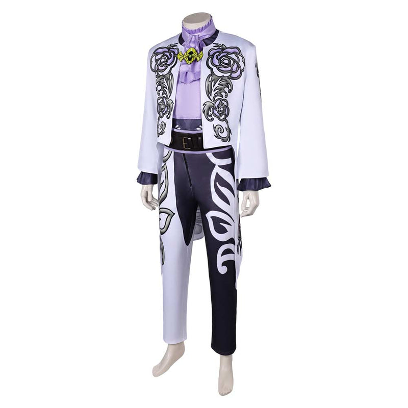 SaGa: Emerald Beyond Game Siugnas White Outfit Party Carnival Halloween Cosplay Costume