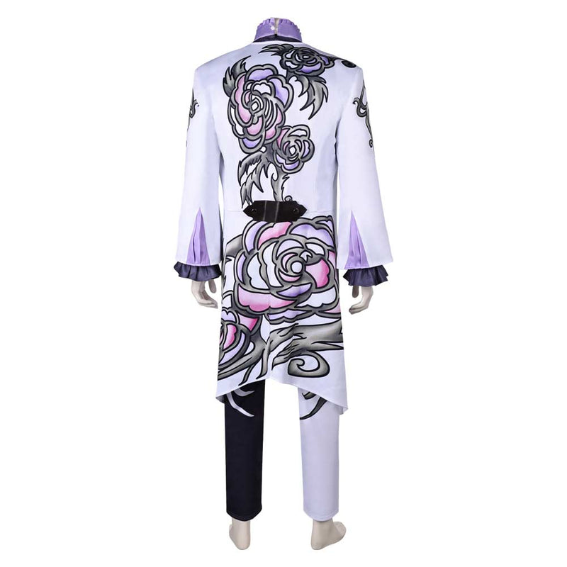 SaGa: Emerald Beyond Game Siugnas White Outfit Party Carnival Halloween Cosplay Costume