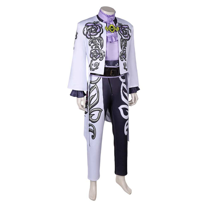 SaGa: Emerald Beyond Game Siugnas White Outfit Party Carnival Halloween Cosplay Costume