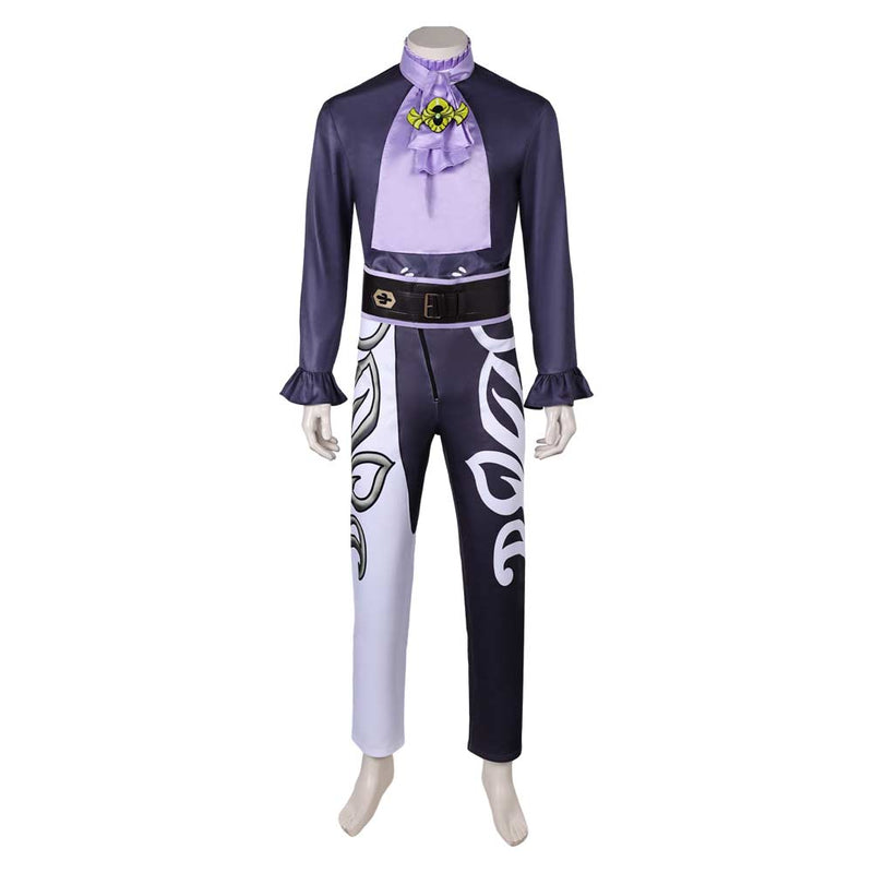 SaGa: Emerald Beyond Game Siugnas White Outfit Party Carnival Halloween Cosplay Costume