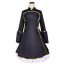 Sajuna Inui Black Lily Women Black Uniform Outfit Carnival Halloween Cosplay Costume