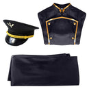 Sajuna Inui Black Lily Women Black Uniform Outfit Carnival Halloween Cosplay Costume