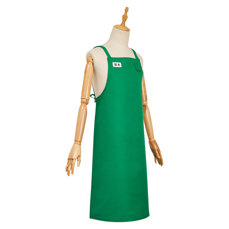 Sakamoto Days Sakamoto Taro Green Apron Carnival Halloween Cosplay Costume