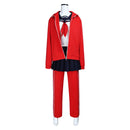 Schoolgirl Kagura Red Outfit Women Carnival Halloween Cosplay Costume