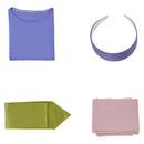 Scooby-Doo Daphne Blake Kids Children Purple Dress Carnival Halloween Cosplay Costume