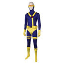 Scott Summers Blue Jumpsuit Party Carnival Halloween Cosplay Costume
