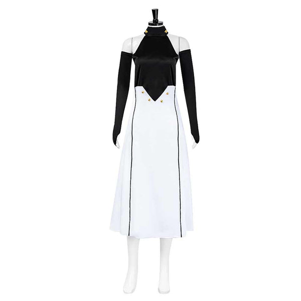 Seraph of the End Anime Asuramaru White Black Dress Outfits Halloween Carnival Suit Cosplay Costume