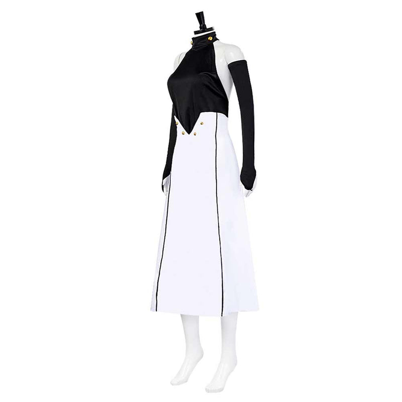 Seraph of the End Anime Asuramaru White Black Dress Outfits Halloween Carnival Suit Cosplay Costume