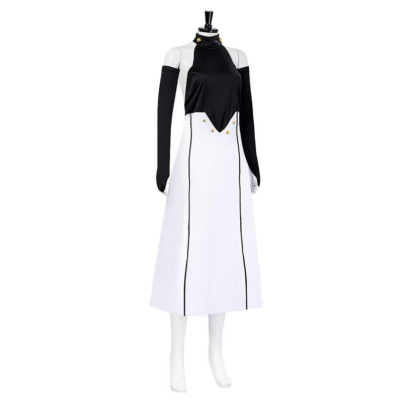 Seraph of the End Anime Asuramaru White Black Dress Outfits Halloween Carnival Suit Cosplay Costume