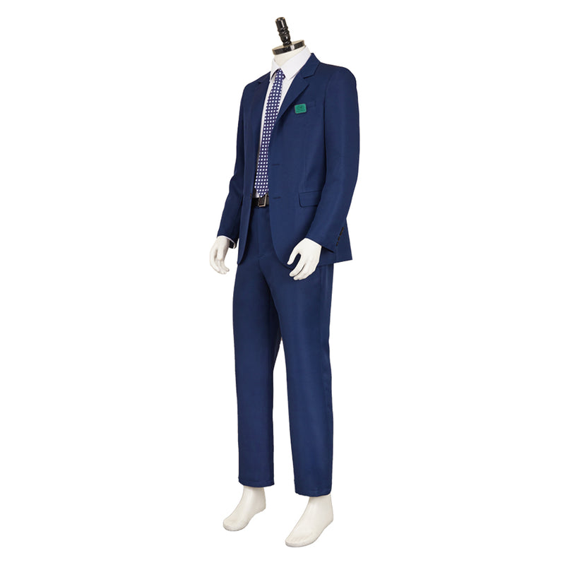 Severance Season 2 Mark Scout Blue Suit Carnival Halloween Cosplay Costume